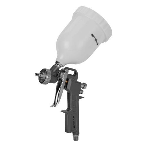 Pistola de pintura tipo gravidade com 3 bicos e caneca 600 ml - 5731455 Pistola de pintura tipo gravidade com 3 bicos e caneca 600 ml - 5731455