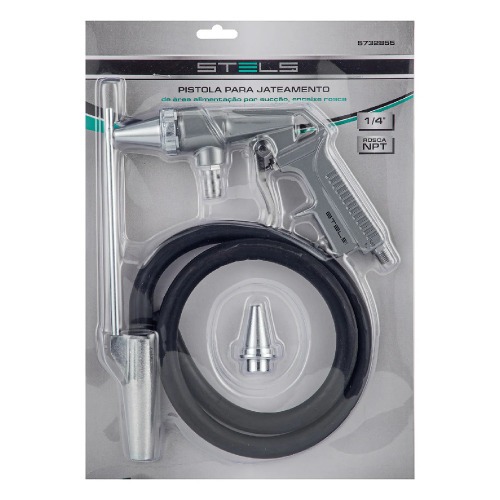 Pistola para jato de areia 1/4 Pistola para jato de areia 1/4