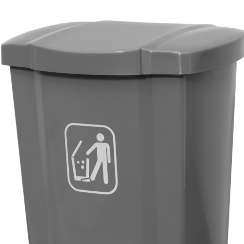 Lixeira pl�stica 18 litros com pedal
