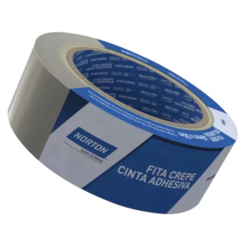 Fita crepe adesiva 48 mm x 50 metros