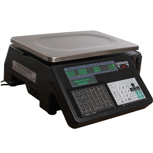 Balana digital etiquetadora 35 kg Display de LCD - 3015  110V/220V