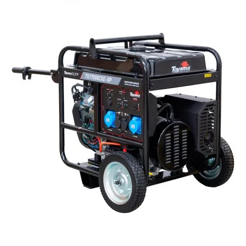 Gerador de energia 16 kva a gasolina partida elétrica monofásico