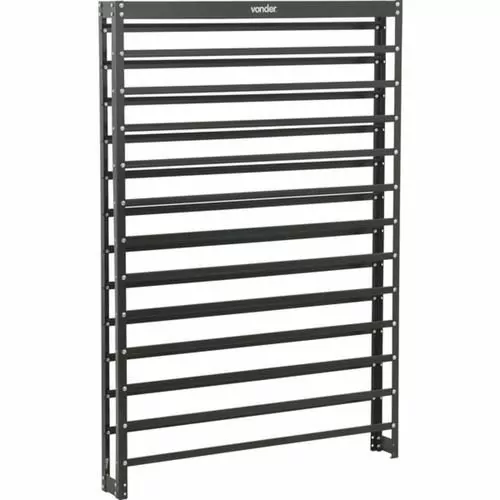 Estante metálica para gavetas 150 x 101 x 16 cm