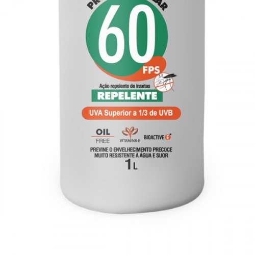 Protetor solar com repelente 1 Litro FPS 60 - 62836