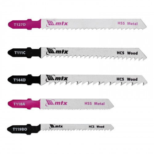 Lâmina serra tico-tico 50/75 mm para madeira e metal 5 peças - 782519 Lâmina serra tico-tico 50/75 mm para madeira e metal 5 peças - 782519