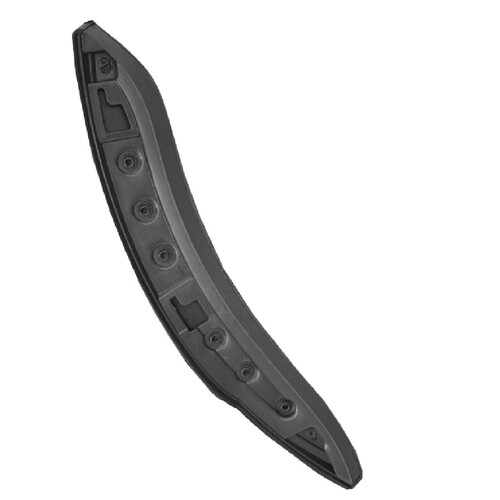 Moldura porta Mobi Way 2016 a 2021 Trek/Like 2021 a 2025 traseiro direito preto texturizado - 3344