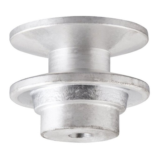 Polia de alum�nio 1 canal B - 140 mm - 6684210140