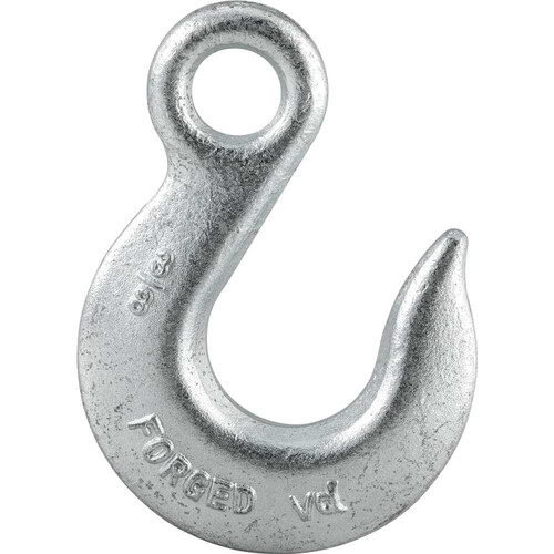 Gancho de aço com olhal 3/8 Gancho de aço com olhal 3/8
