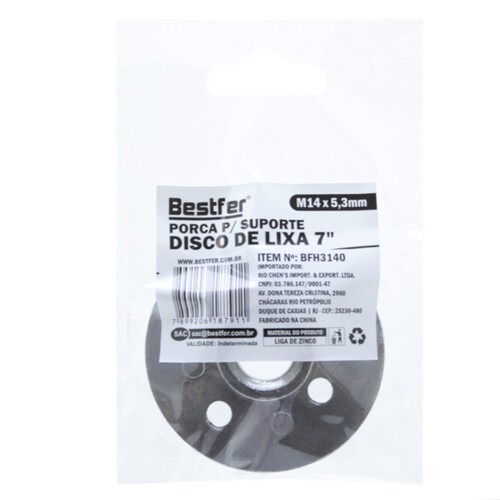 Flange adaptadora para lixadeira 7