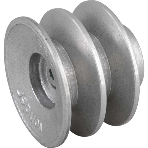 Polia de alum�nio 2 canais B 70 mm - 6684220070