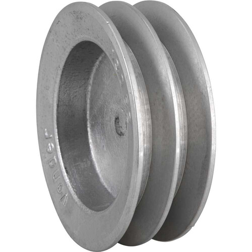 Polia de alum�nio 2 canais B 130 mm - 6684220130