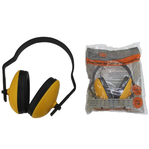 Abafador de ru�dos tipo concha