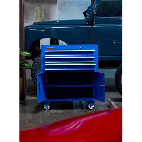 Carrinho para ferramentas com 3 gavetas e 2 portas Carrinho para ferramentas com 3 gavetas e 2 portas