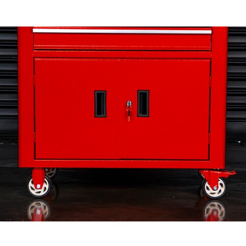 Carrinho para ferramentas com 3 gavetas e 2 portas  - RLL-316