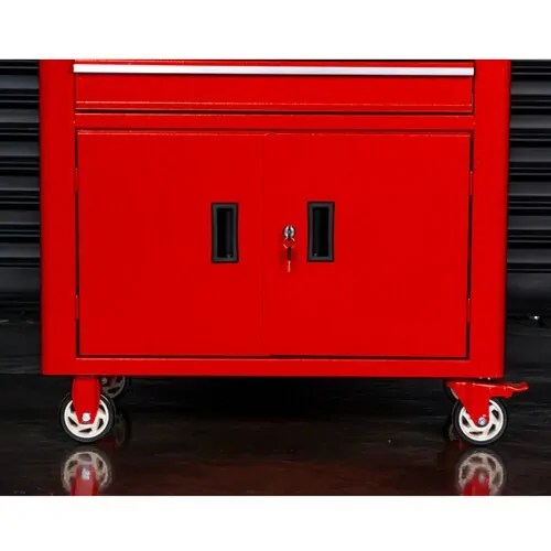 Carrinho para ferramentas com 3 gavetas e 2 portas - RLL-316