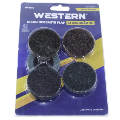 Kit disco de desbaste flap 2