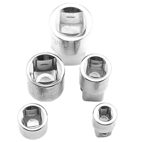 Jogo de adaptadores para soquetes com 5 pe�as