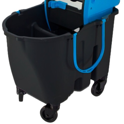 Balde espremedor Due 30L azul e preto
