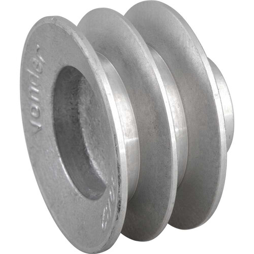 Polia de alum�nio 2 canais B 90 mm - 6684220090