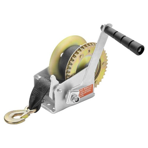 Guincho manual catracado 750kg com cinta nylon - GF-1200