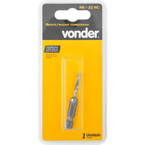 Broca/macho combinado N6 - 32 NC  