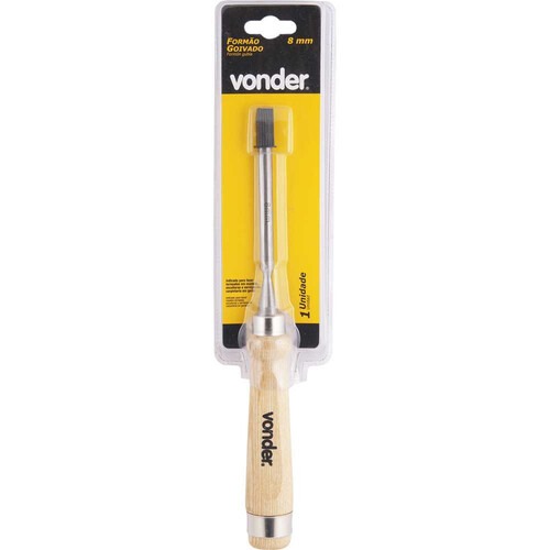Form�o goivado 8 mm com cabo de madeira - 3552008000