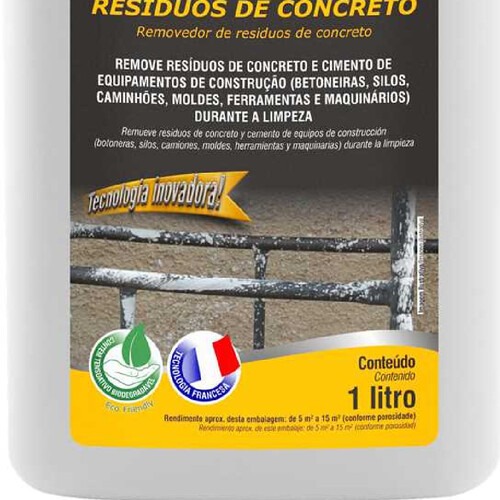 Removedor de res�duos de concreto 1 litro - 5180000100
