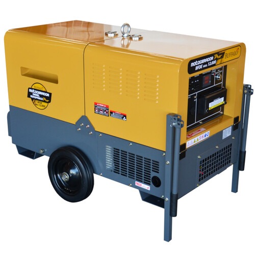 Gerador de energia 12 Kva a diesel cabinado partida elétrica monofásico - BFDE 12.000 Gerador de energia 12 Kva a diesel cabinado partida elétrica monofásico - BFDE 12.000