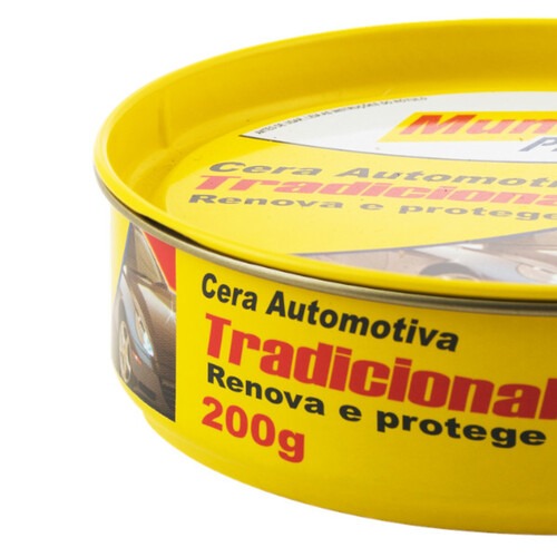 Cera automotiva auto brilho 200g - PT04000001