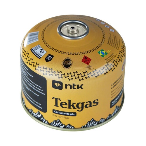 Cartucho de gás para fogareiro 230g 280600 - Tekgás Cartucho de gás para fogareiro 230g 280600 - Tekgás