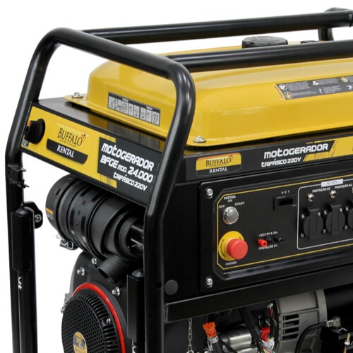 Gerador de energia 24 Kva a gasolina partida el�trica trif�sico - BFGE 24.000 Rental