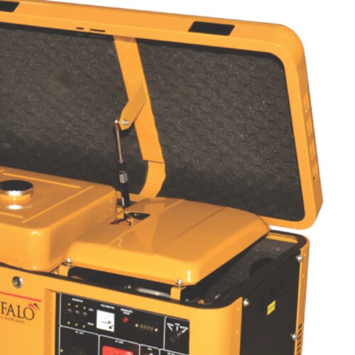 Gerador de energia 8,1 Kva a diesel partida el�trica trif�sico - BFDE 8.000