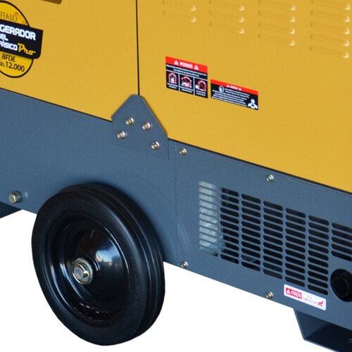 Gerador de energia 12 Kva a diesel cabinado partida el�trica monof�sico - BFDE 12.000