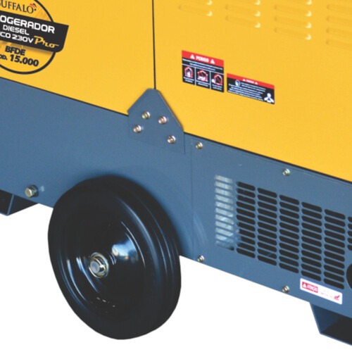 Gerador de energia 15 Kva a diesel cabinado partida el�trica trif�sico - BFDE 15.000