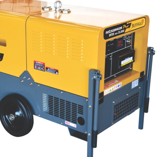 Gerador de energia 15 Kva a diesel cabinado partida el�trica trif�sico - BFDE 15.000