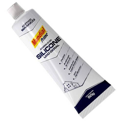 Silicone ac�tico para uso geral 50 gramas - PT0500005
