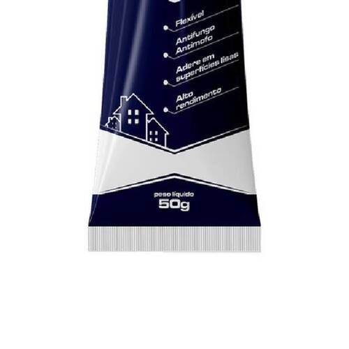 Silicone ac�tico para uso geral 50 gramas - PT0500006