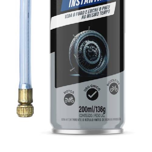 Reparador de pneus para moto com ou sem c�mera - AE0400004