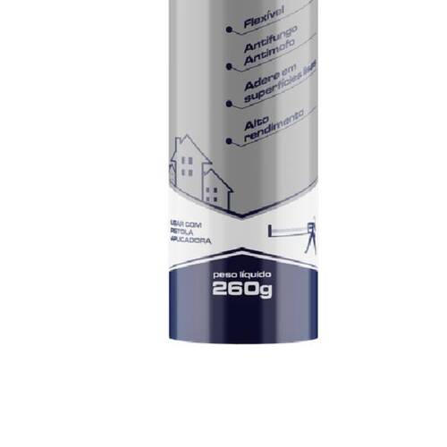 Silicone ac�tico para uso geral 260 gramas - PT0600034