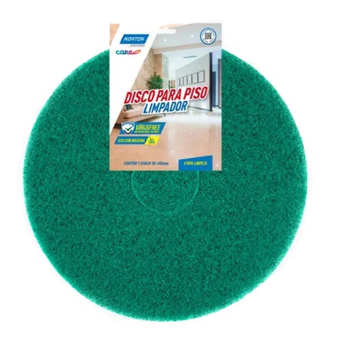 Disco limpador 510 mm verde para enceradeira