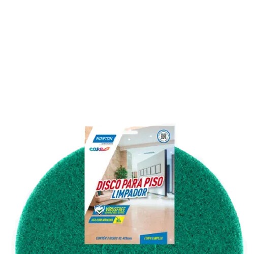 Disco limpador 510 mm verde para enceradeira