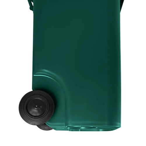 Carrinho coletor de lixo 240 litros sem pedal - 013633