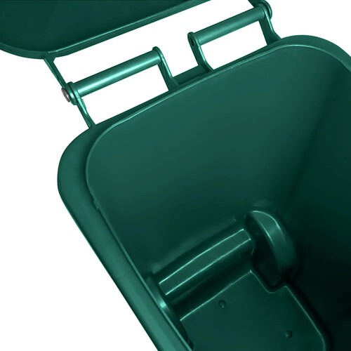 Carrinho coletor de lixo 240 litros sem pedal - 013633