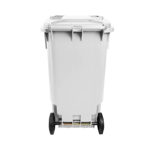 Carrinho coletor de lixo 240 litros sem pedal - 13628