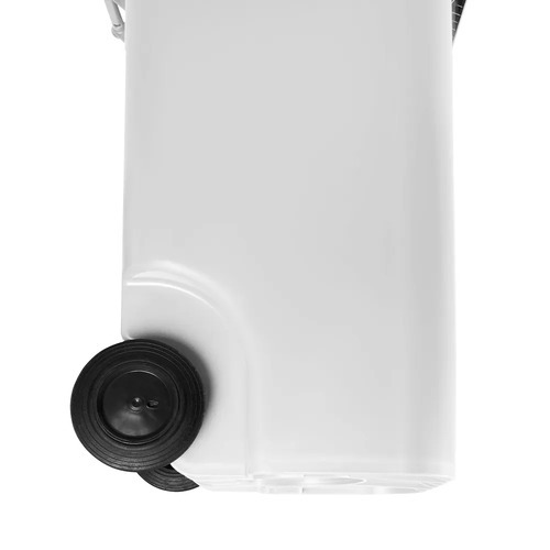 Carrinho coletor de lixo 240 litros sem pedal - 13628