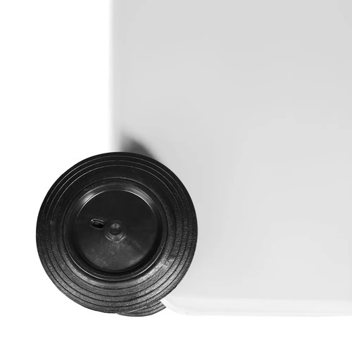 Carrinho coletor de lixo 120 litros sem pedal - 13742