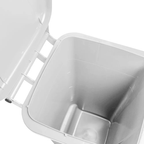 Carrinho coletor de lixo 120 litros sem pedal - 13742