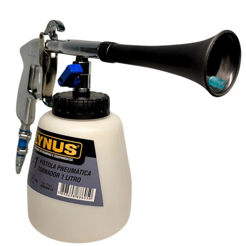 Pistola tornador pneumática 1L para limpeza - PTL-1 Pistola tornador pneumática 1L para limpeza - PTL-1