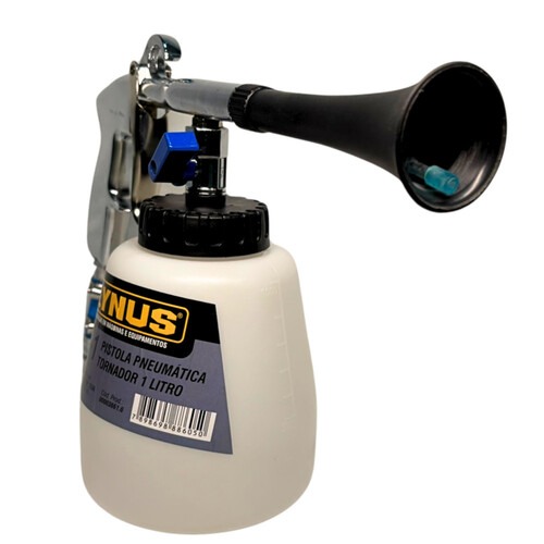 Pistola tornador pneumática 1L para limpeza - PTL-1 Pistola tornador pneumática 1L para limpeza - PTL-1