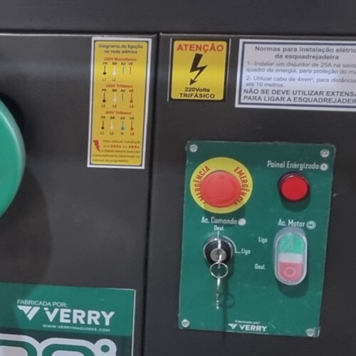 Esquadrejadeira 2900 mm 3cv trif�sica 380V - VSP 2900i
